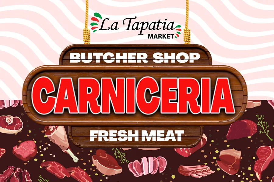 Letrero de Carnicería